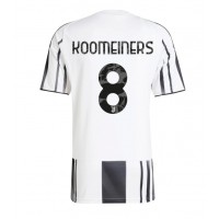 Stroje piłkarskie Juventus Teun Koopmeiners #8 Koszulka Podstawowej 2025-26 Krótki Rękaw